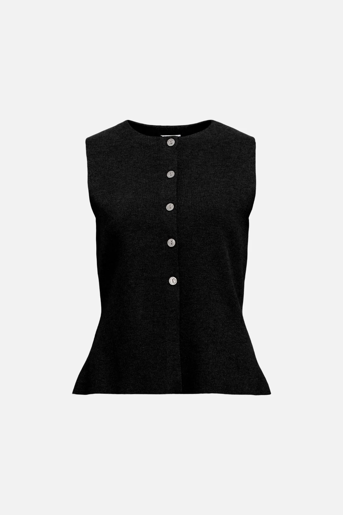 Reynard Knit Vest - Negro - Imagen 5