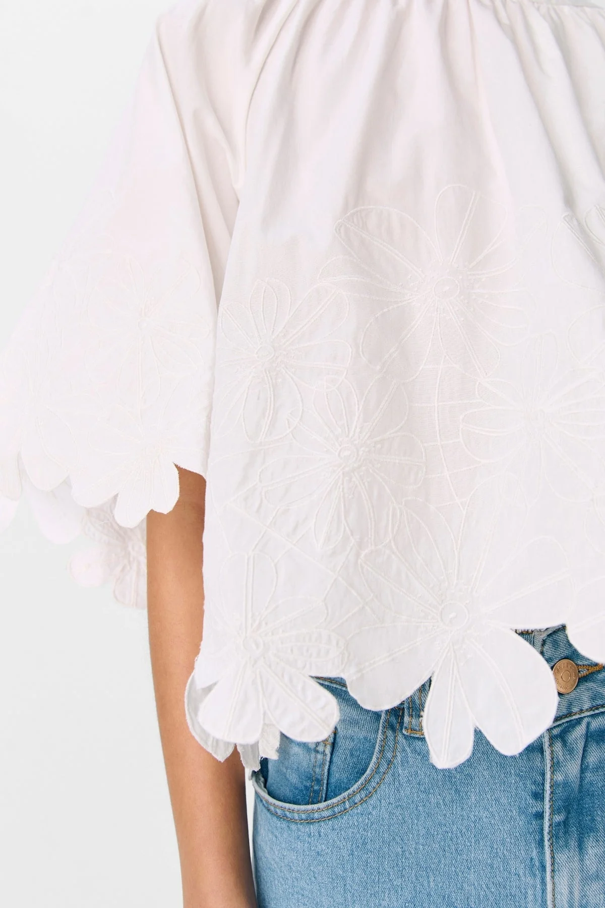 Kamma Top - Cloud Dancer - Imagen 3