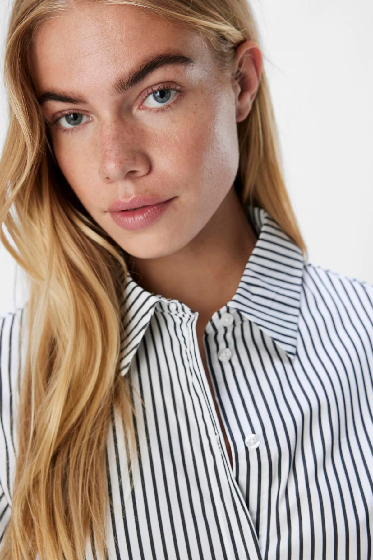 Tutta lo l/s camisa - negro/blanco - Imagen 6