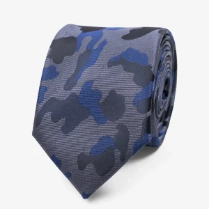 Corbata - militar negro/azul