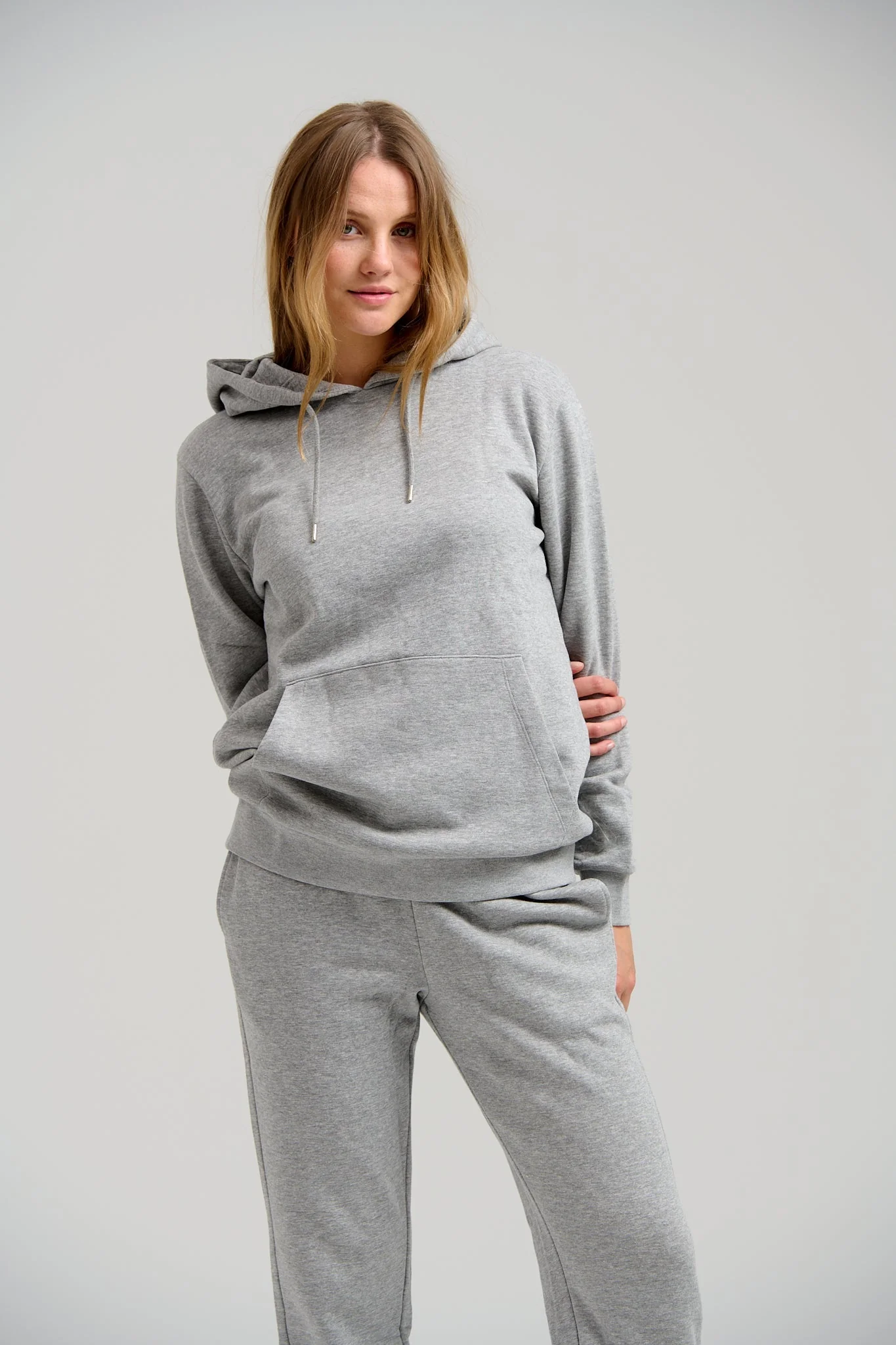Basic SweatSuit with Holdie (Melange gris claro) - Paquete (mujeres) - Imagen 3