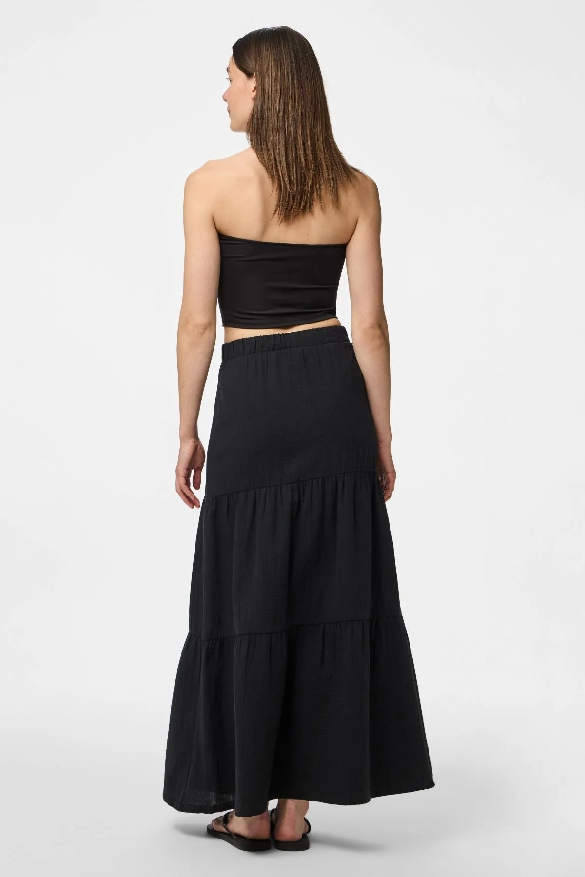 Falda sikka maxi - negro - Imagen 5