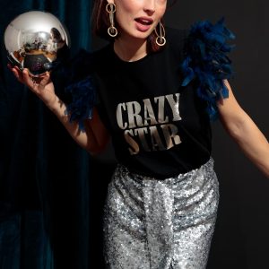 Camiseta Plumas Crazy