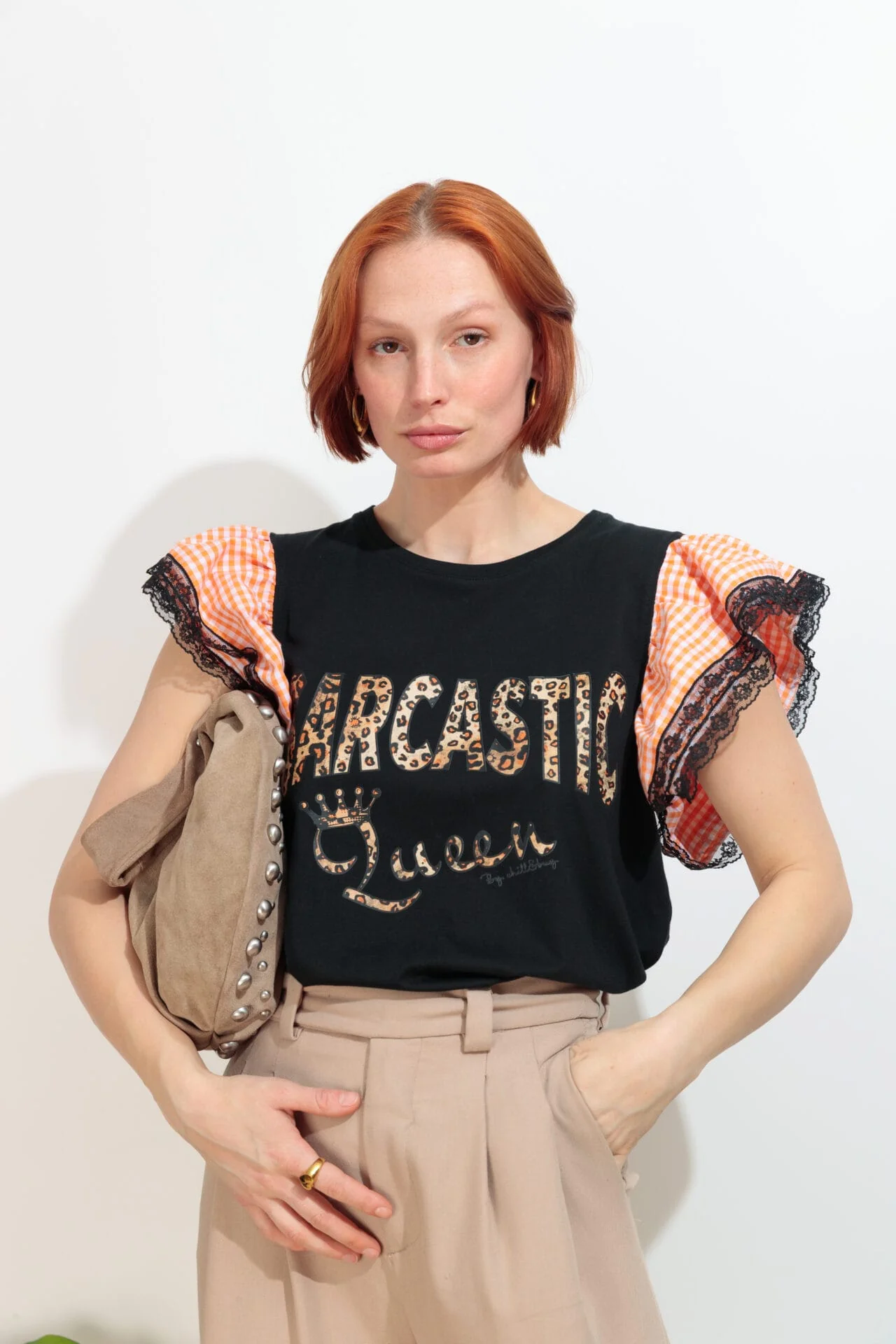 Camiseta Sarcastic Print - Imagen 4