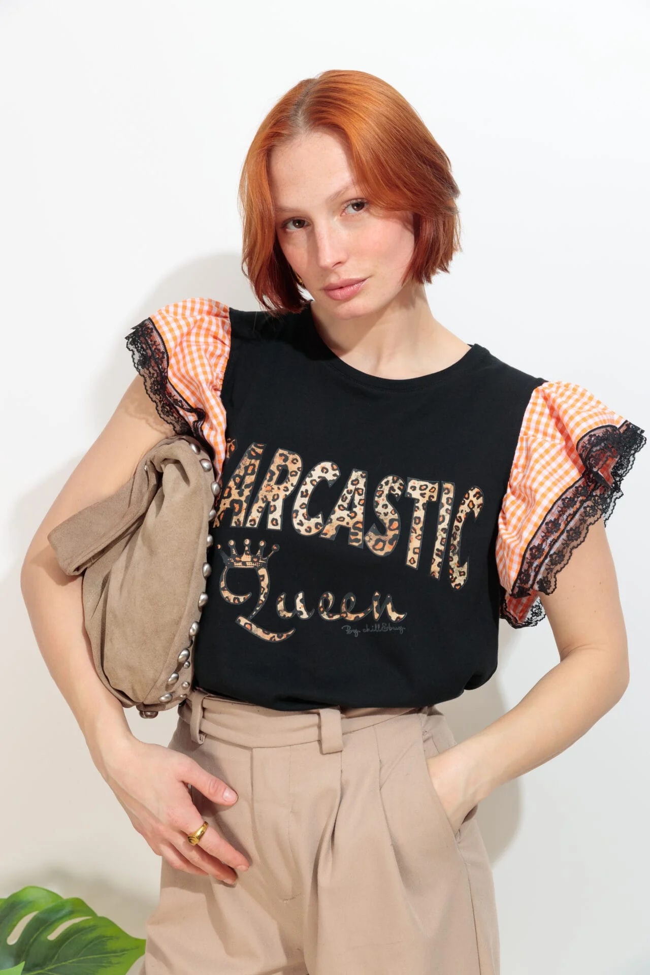Camiseta Sarcastic Print - Imagen 5