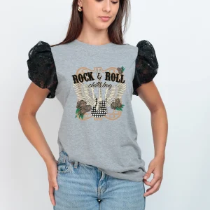 Camiseta Blow Guitarra Vichy