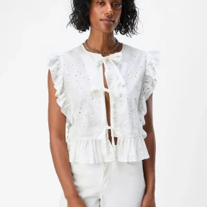 Cilie Top - Cloud Dancer