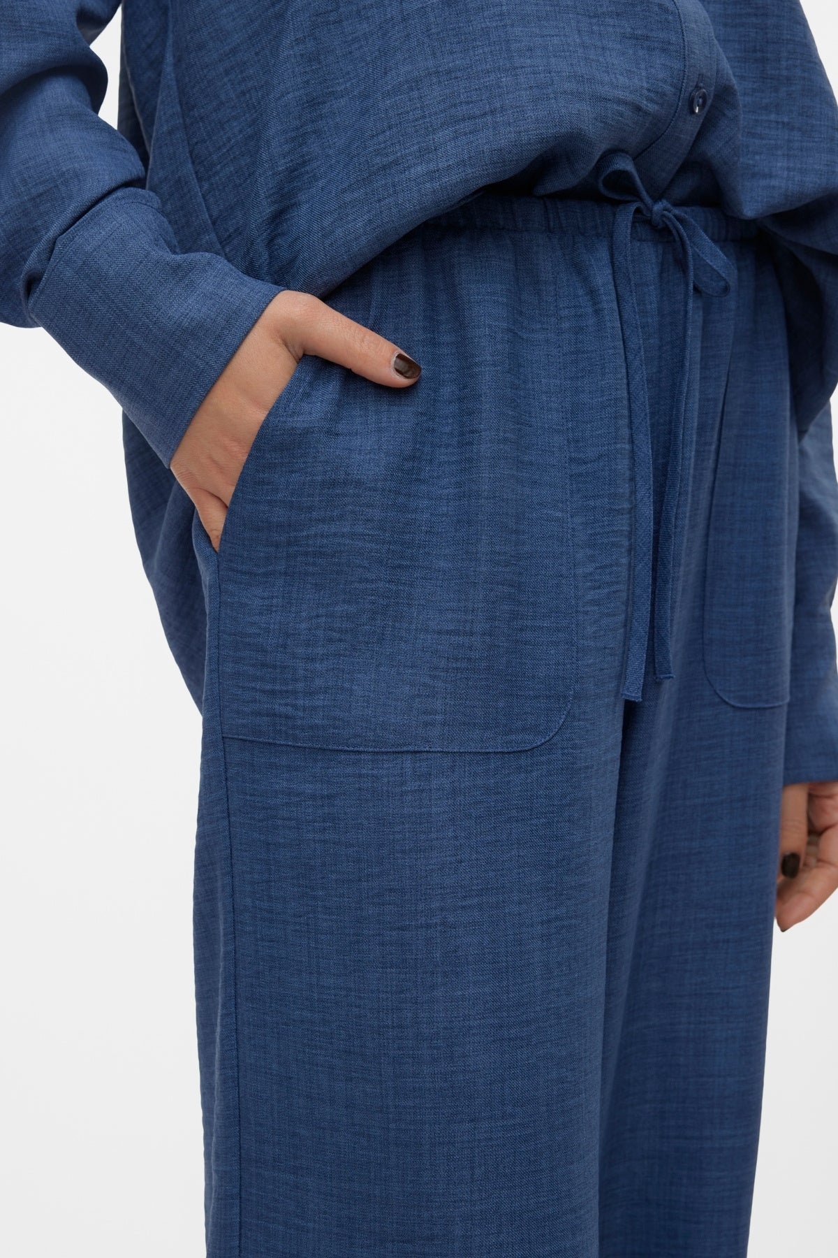 Melaney Loose Pant - Blazer azul marino - Imagen 4