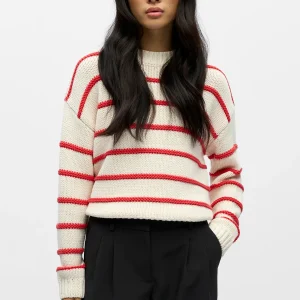 Jersey de punto Oda - Birch Poinsettia