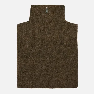 Bibneck Cora Zipper - Chocolate Torte Melange