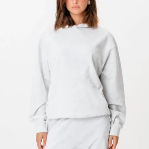 Sudadera con capucha sin cordón - gris