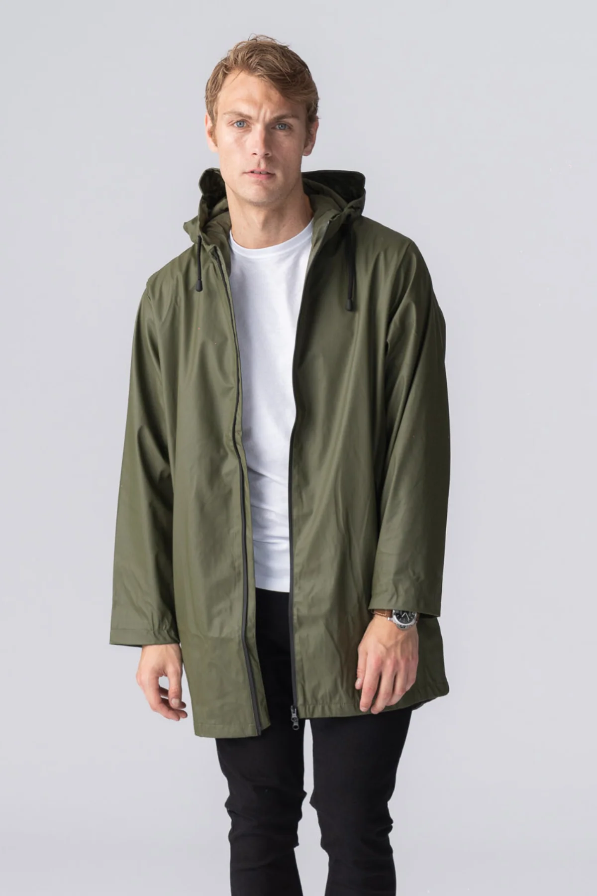 Sitka Rain impermeable - Ejército - Imagen 3