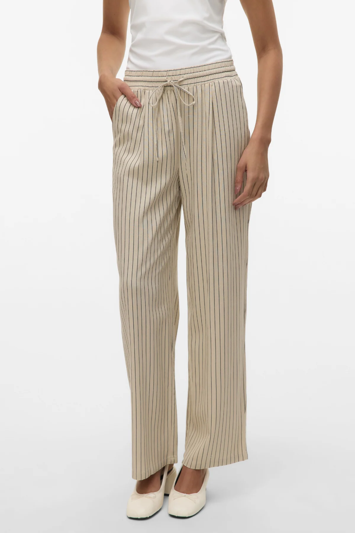 Jesmilo ancho Pants - Lingo plateado