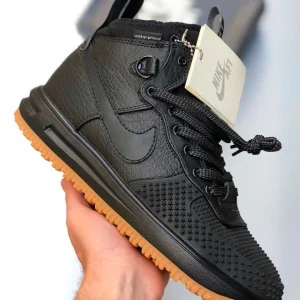 N372O Nike Lunar Force 1 Duckboot Black
