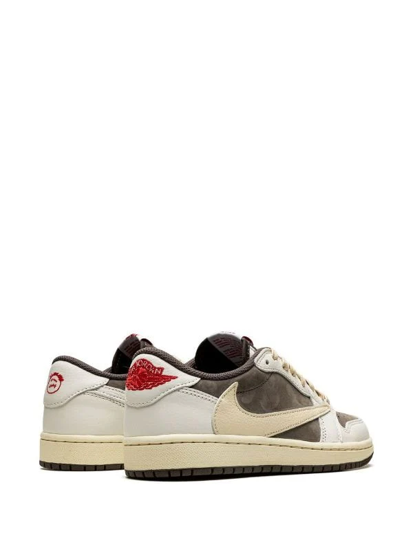 (G5) N370O Air Jordan 1 Low OG x Travis Scott Reverse Mocha - Imagen 3