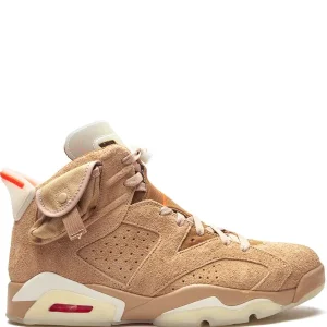N372O Jordan tenis Air Jordan 6 Retro British Khaki de Travis Scott x Jordan kaki