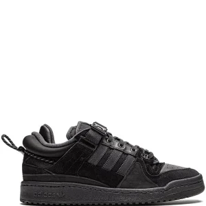 N372O tenis Forum Buckle Low de Adidas x Bad Bunny negro