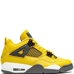 N372O Jordan "tenis Air Jordan 4 Retro ""Lightning 2021""" amarillo