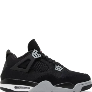 N372O Jordan 4 Retro SE Black Canvas negro