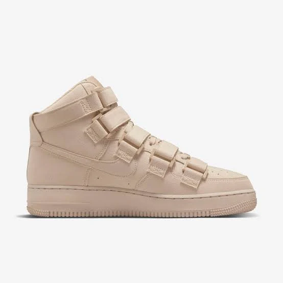 N372O Nike tenis Air Force 1 High Billie Eilish khaki camel gamuza - Imagen 3