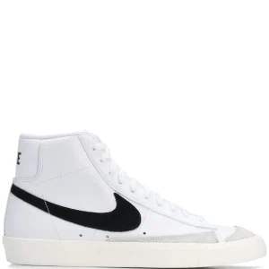 N373O Nike blazer mid 77 vintage blanco negro clásico piel