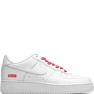 N372O Nike tenis Air Force 1 "Mini Box Logo White" de Nike x Supreme