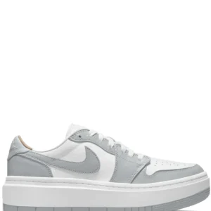 N370O Air Jordan 1 Low Elevate Blanco Gris