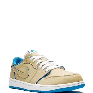 N370O Nike SB x Air Jordan 1 Low 'Desert Ore/Royal Blue' Visitar tenis casual