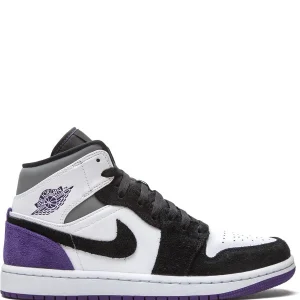 N372O Jordan Air Jordan 1 Mid SE "Court Purple Suede" sneakers