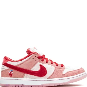 N373O tenis Nike x StrangeLove Dunk Low SB Gamuza Rosa