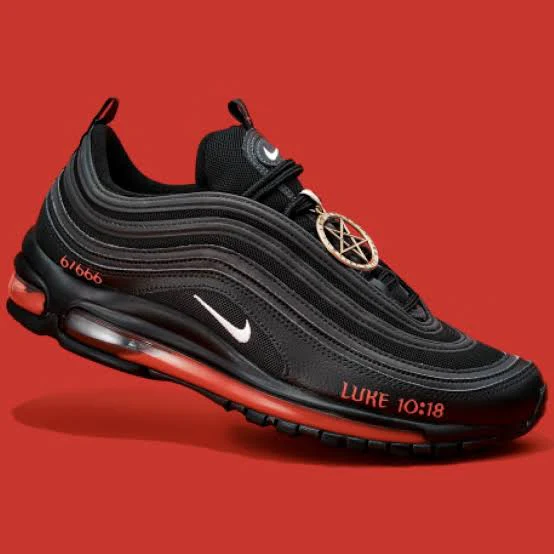 N372O Nike air max 97 Satan lil nas - Imagen 3