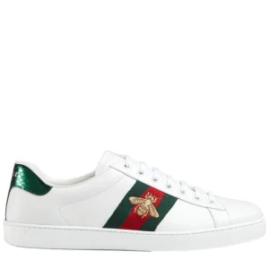 N372O Gucci Bee Gucci tenis Ace con bordado