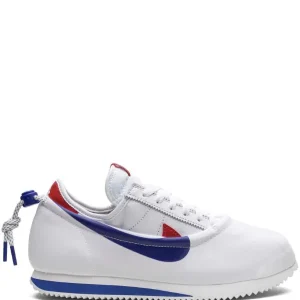N372O Nike "tenis ""White/Royal/Red"" de NIke x Clot Cortez"