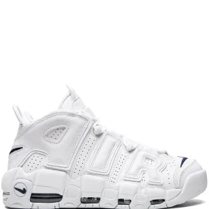 N370O Nike tenis Air More Uptempo Blanco Negro