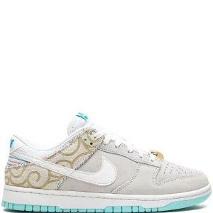 N372O Nike tenis Dunk Low Barbershop beige