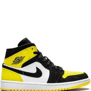 N370O Air Jordan 1 Mid SE amarillo blanco negro