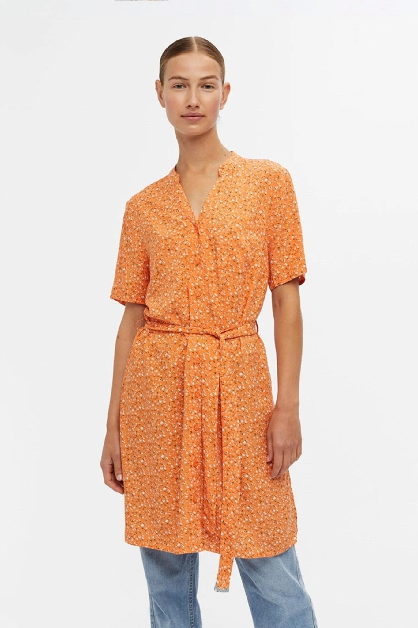 Vestido de camisa Ema Elise - Autumn Sunset