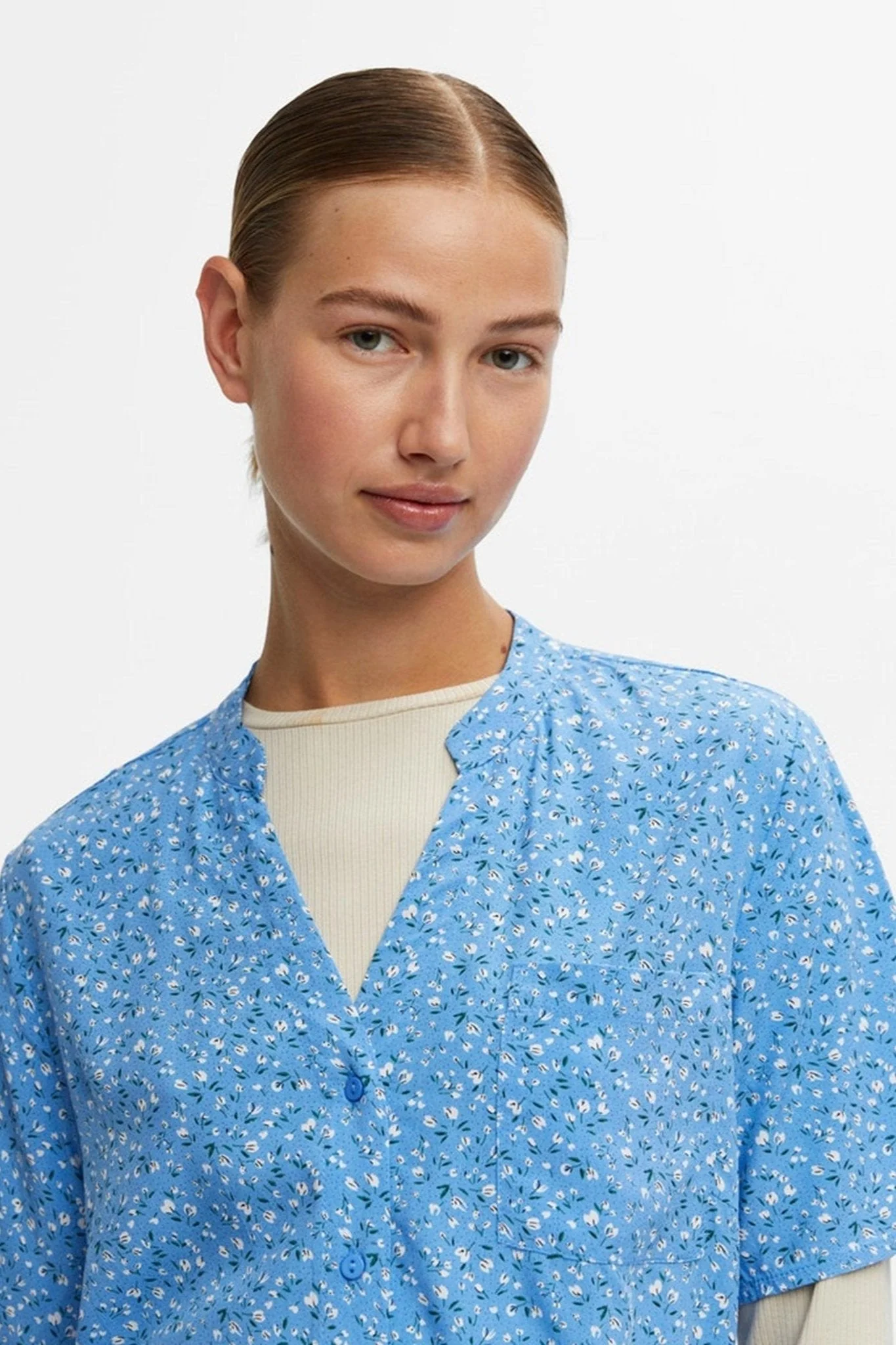 Vestido de camisa Ema Elise - Marina - Imagen 3