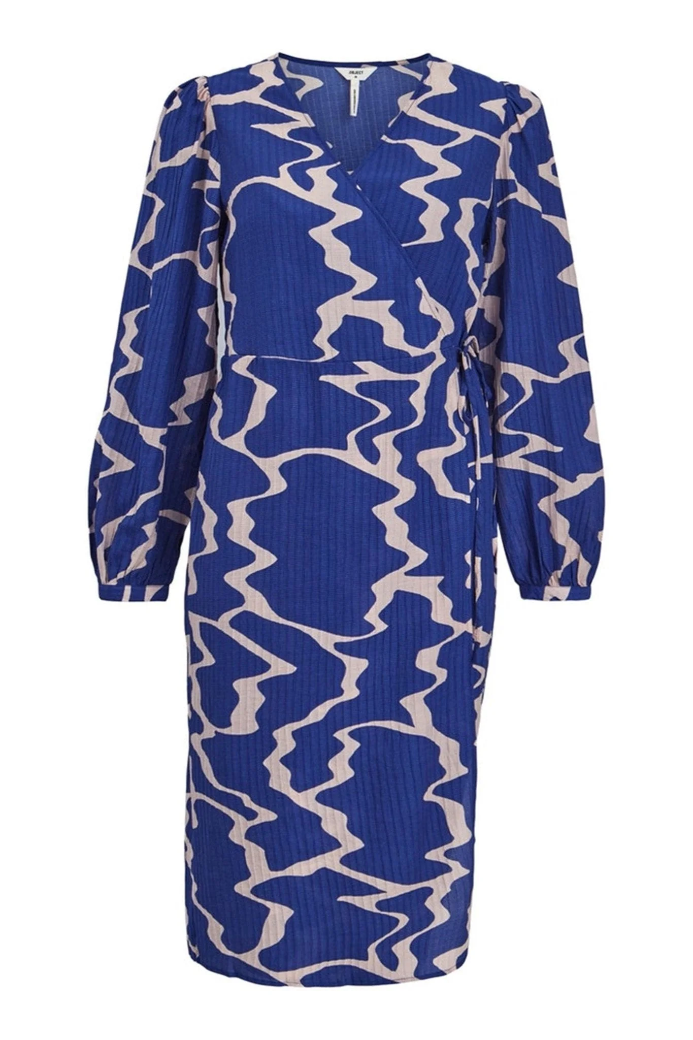 Vanja Wrap Kjole - Clematis azul - Imagen 7