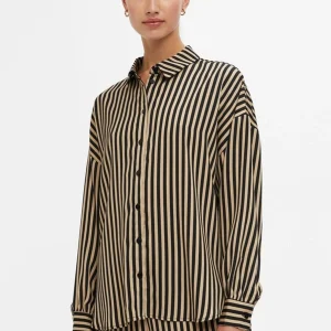 Thyra Langærmet Skjorte - Humus