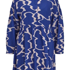 Vanja Mini Kjole - Clematis azul