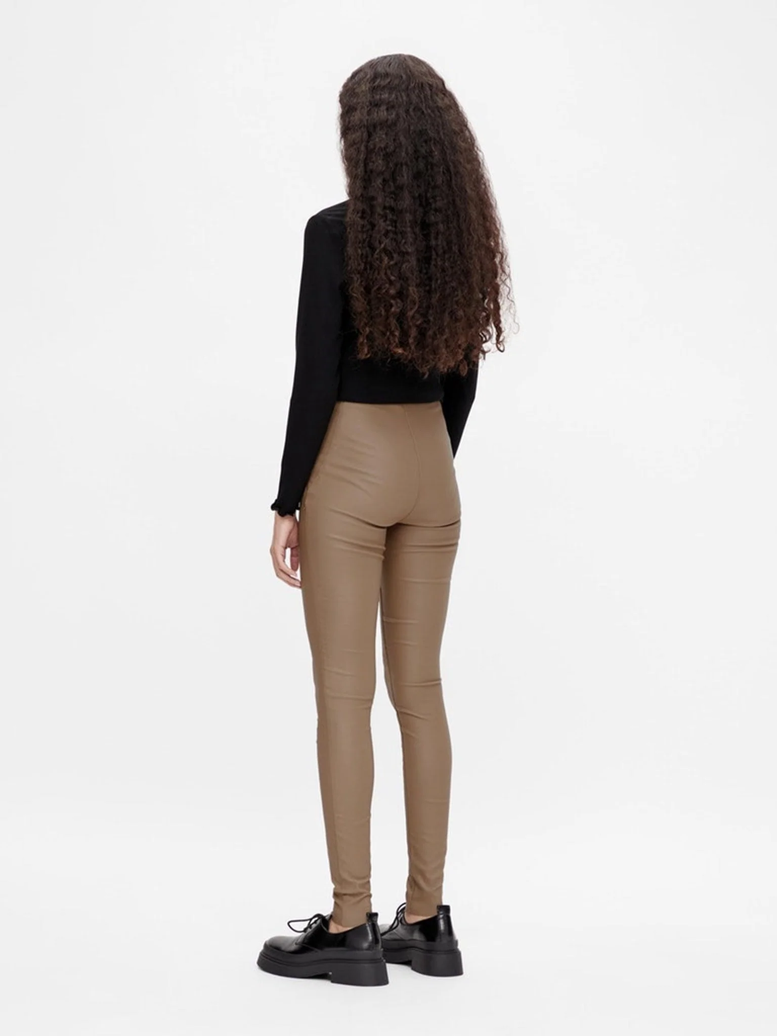 Leggings recubiertos de Belle - Beige - Imagen 8