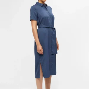 Tilda Maxi Kjole - Blue Indigo