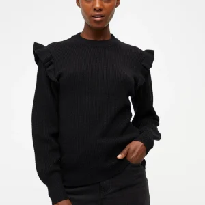 Malena Ruffle Excelter - Negro