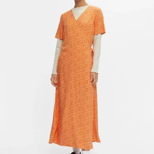 Vestido de envoltura Ema Elise - Autumn Sunset