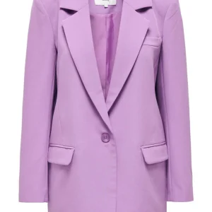 Lana -Berry Blazer de gran tamaño - Dewberry