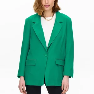 Violet Blazer - Pepper Green