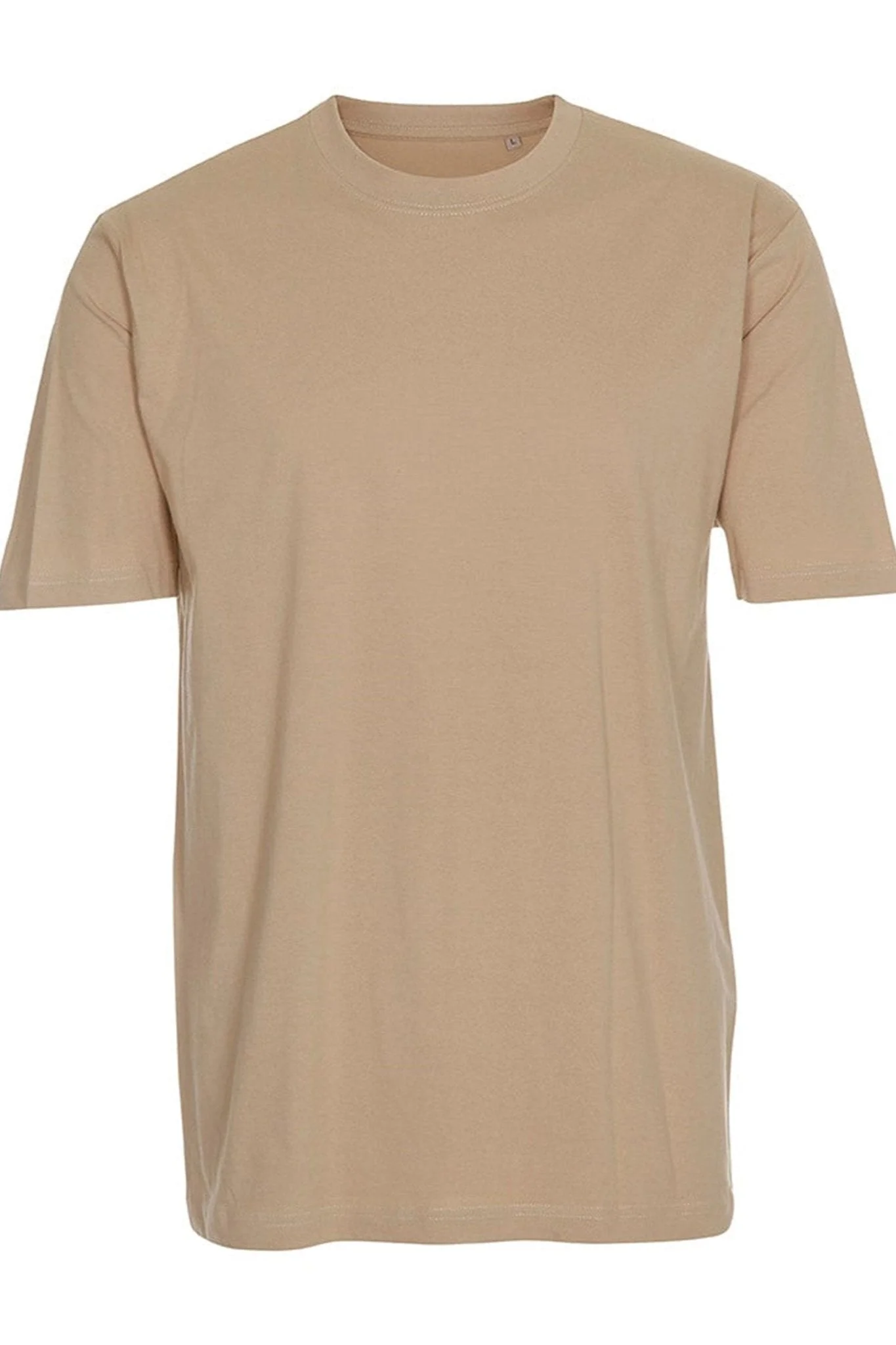 Camiseta de gran tamaño - beige - Imagen 5