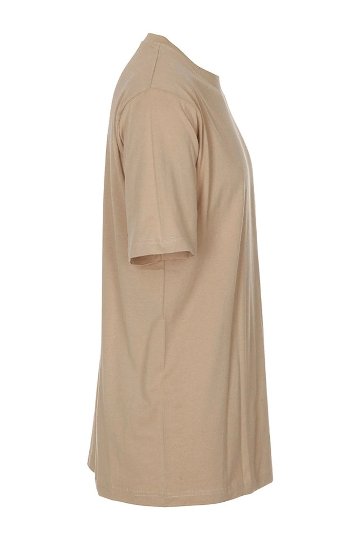 Camiseta de gran tamaño - beige - Imagen 8