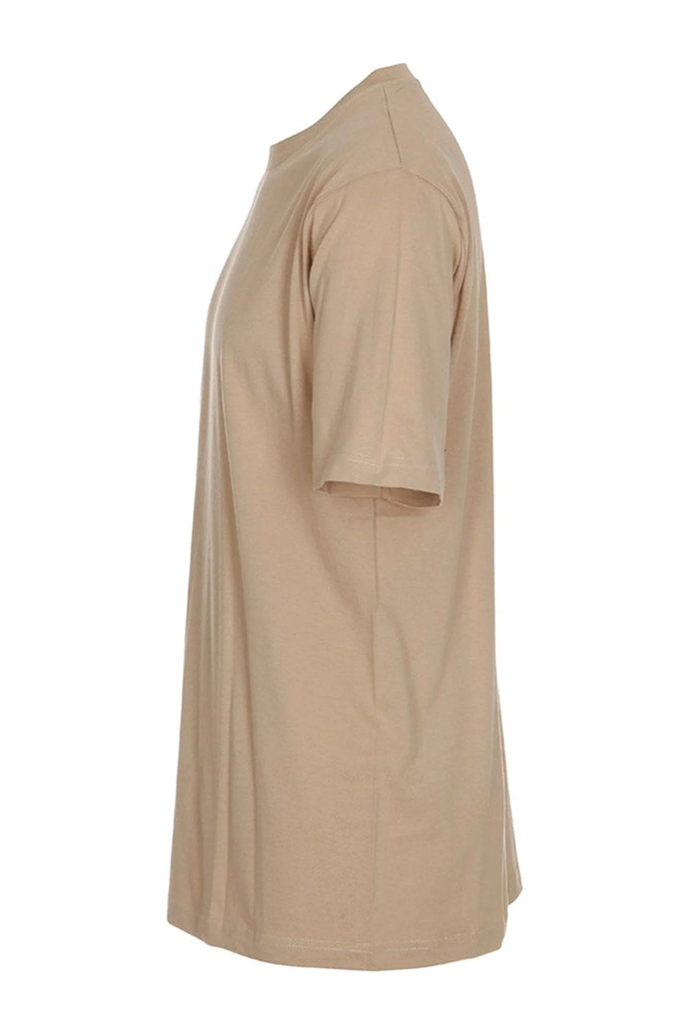 Camiseta de gran tamaño - beige - Imagen 7